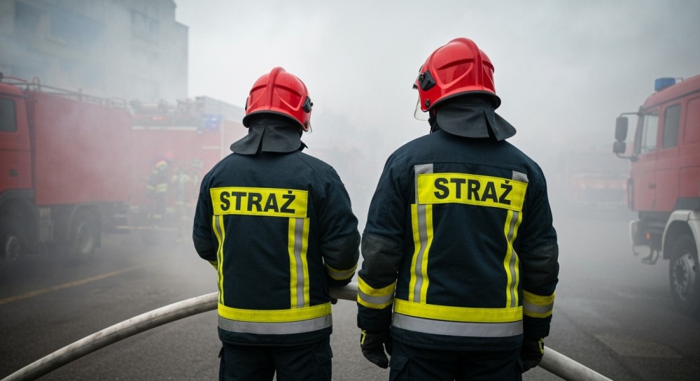 Symulacja pożaru i ładunku wybuchowego w urzędzie – ćwiczenia służb ratunkowych